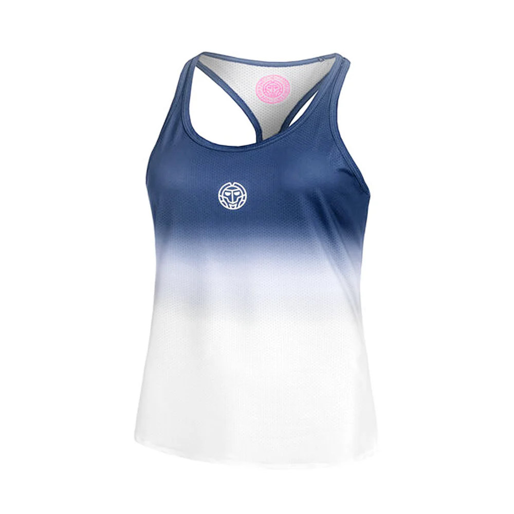 Crew Gradiant Tank - Dark Blue/White
