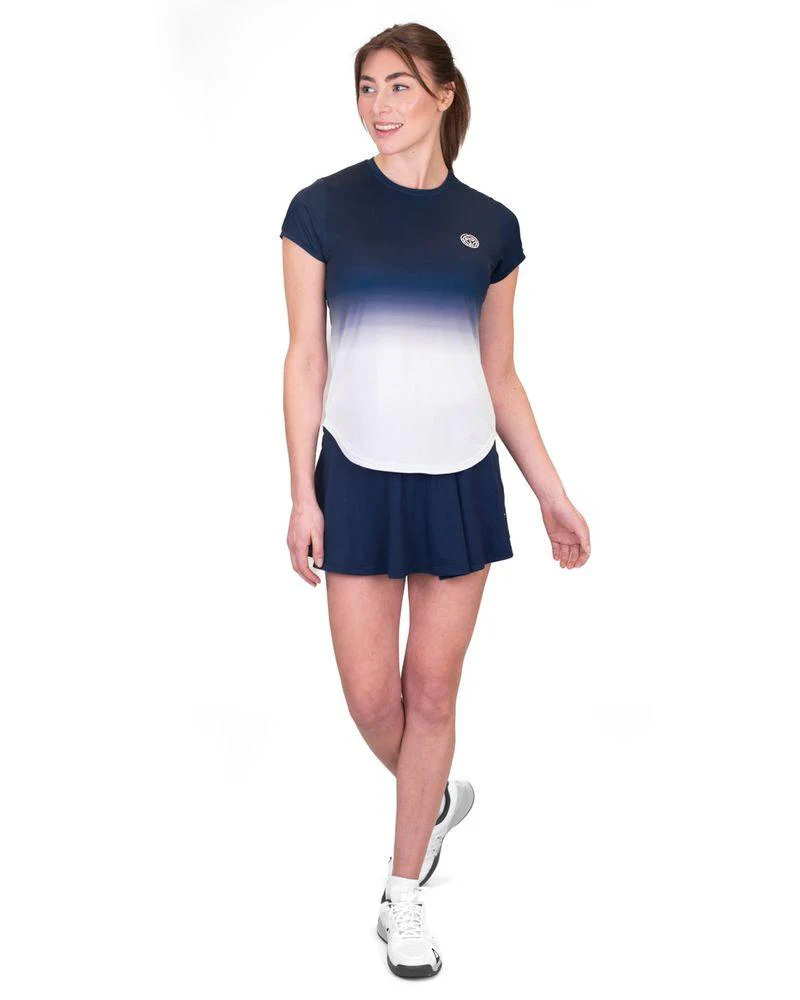 Crew Gradiant Tee - Dark Blue/White - Image 3