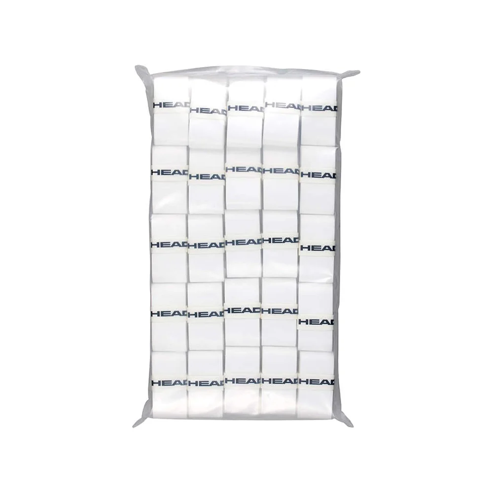Prime Tour Clear Polybag Overgrip - 50 Pack