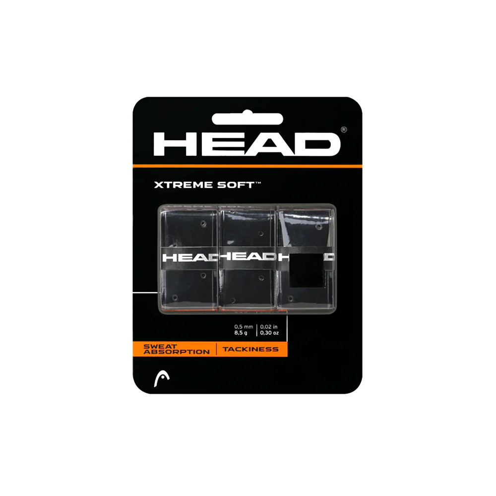 Xtreme Soft Overgrip - 3 Pack - Black