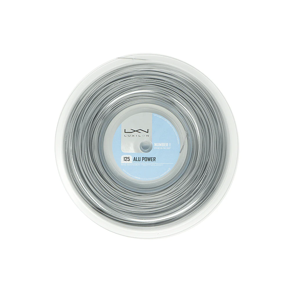 Luxilon Alu Power 125 Reel - 220M - Silver