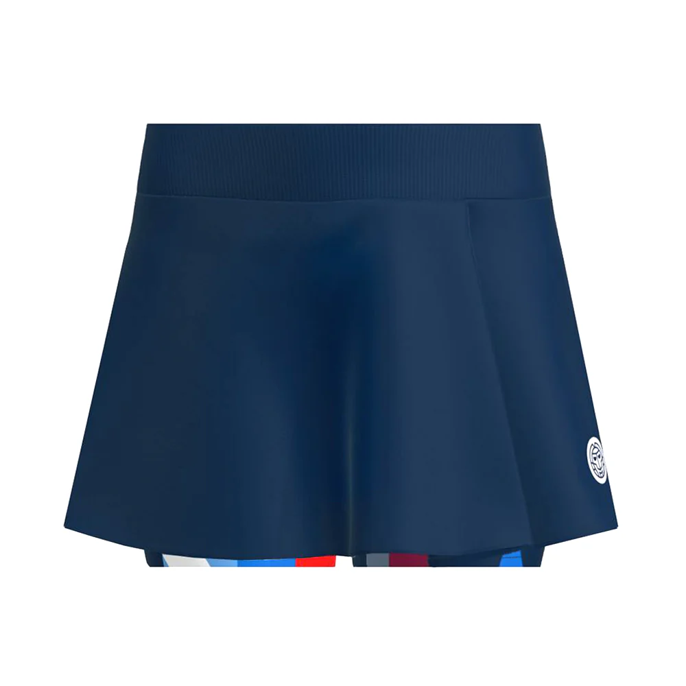 New York 2024 Printed Wavy Skort