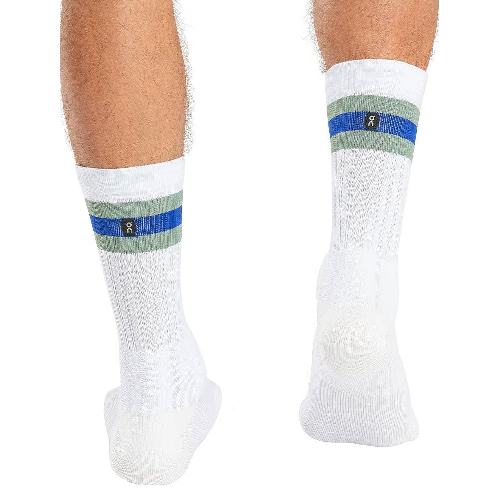 Tennis Socks - White/Green - Image 2
