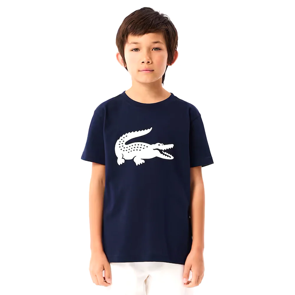 Oversized Technical Cotton Tennis T-Shirt - Image 2