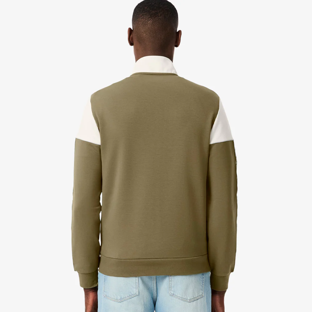 Tennis Zip-Up Colorblock Sweatshirt - Image 2