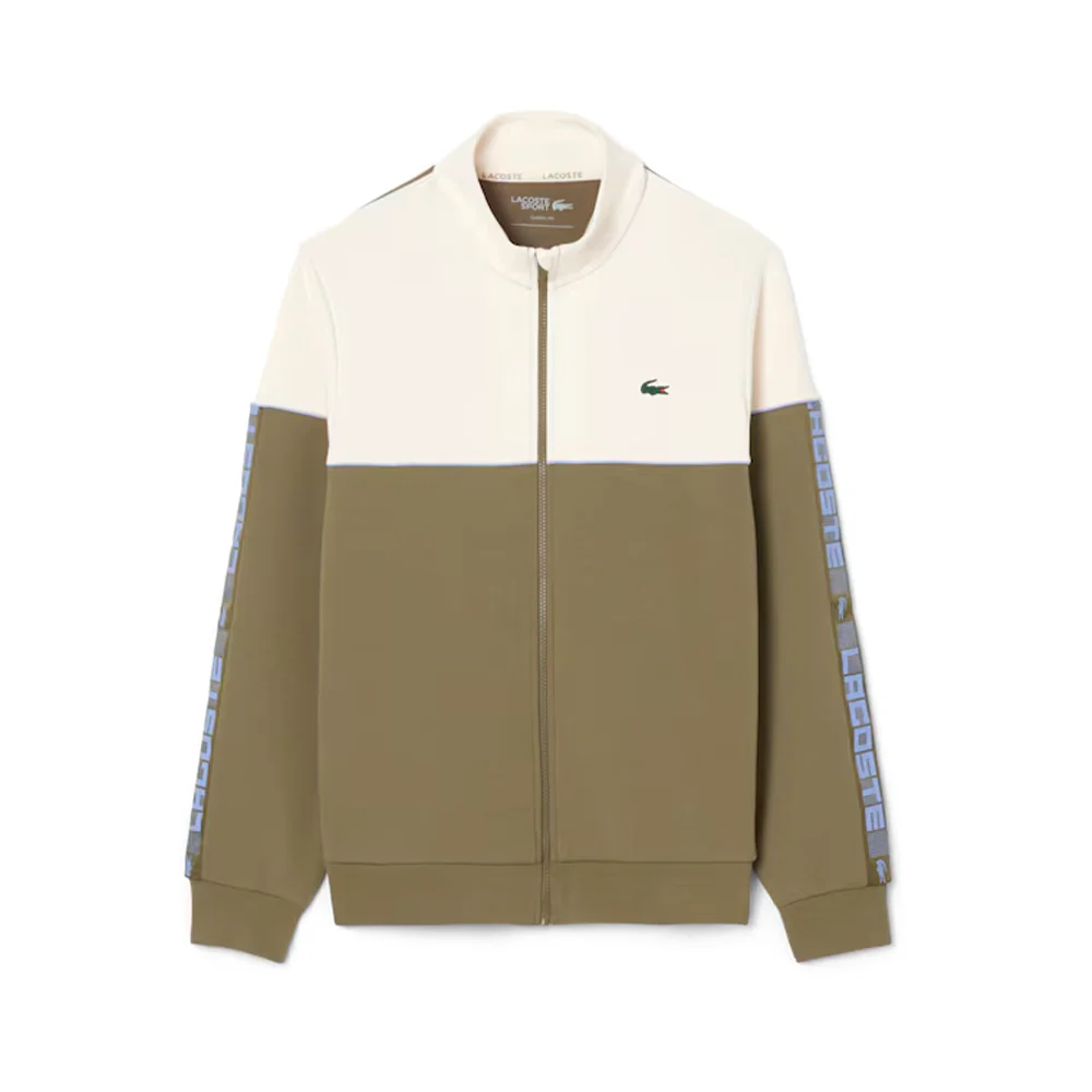 Tennis Zip-Up Colorblock Sweatshirt - Image 3